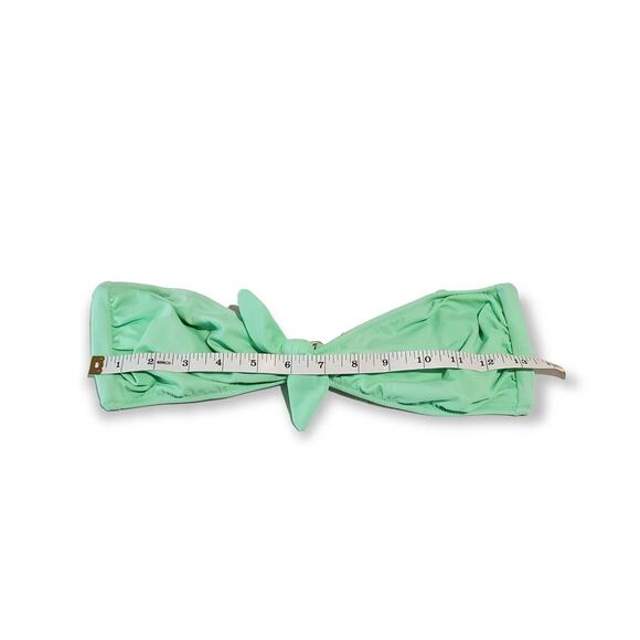 Victoria Secret Green Pastel Strapless Bikini Top - Swim - Size Large - Picture 3 of 4